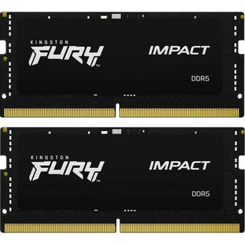 Модуль пам'яті для ноутбука SoDIMM DDR5 32GB (2x16GB) 4800 MHz Kingston Fury (ex.HyperX)