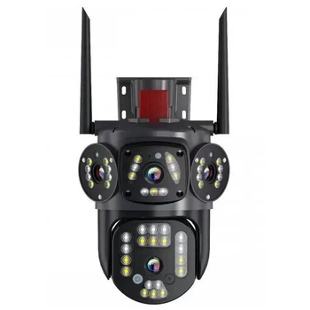 IP камера відеоспостереження RIAS XYS-A48-LD-4G (v380Pro APP) 4G 2 об'єктива 4MP+4MP вулична з віддаленим доступом
