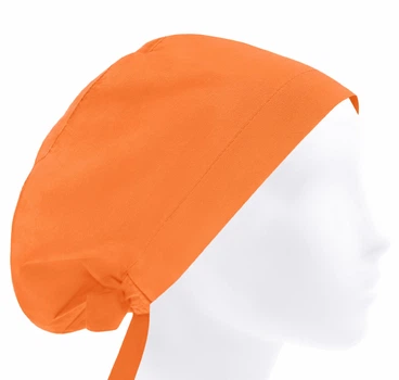 Медицинская шапочка женская HeadwearUniverse универсальная Оранжевая