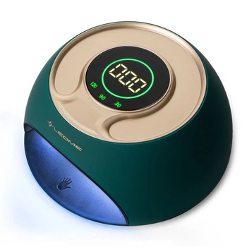 Професійна лампа для манікюру LEDME ONE GREEN, 120 Вт