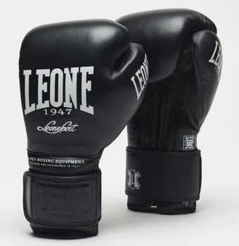 Боксерские перчатки Leone Greatest Black 12 ун.