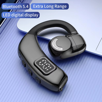 Гарнитура Bluetooth 5.4 U&P X30 IPX6 200mAh Black (SHT-X30-BK)