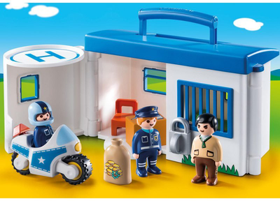 Набір Playmobil Портативна поліцейська дільниця (4008789093820)