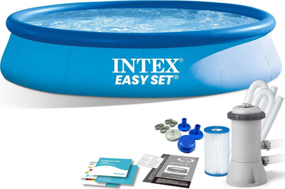 Бассейн с фильтром Intex Easy Set 396 x 84 см 9 в 1 (6941057400174)