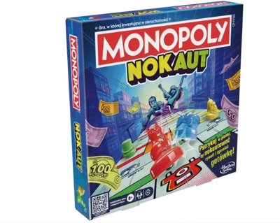 Настільна гра Hasbro Monopoly Nokaut (5010996218377)