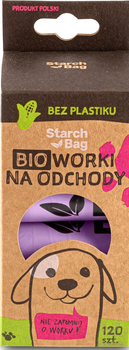 Worki na odchody Starch Bag kompostowalne biodegradowalne 120 szt (5903919618395)