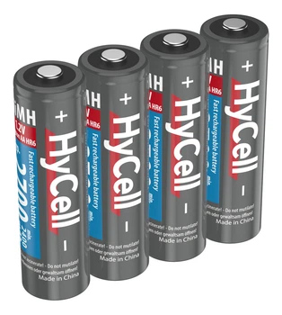 Аккумулятори Ansmann AA/HR06 HYCell NI-MH 2700 mAh BL 4 шт. Акумулятор