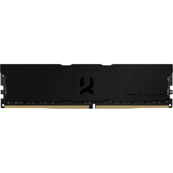 Модуль пам`яті DDR4 16GB/3600 Goodram Iridium Pro Насичено-чорний (IRP-K3600D4V64L18/16G)