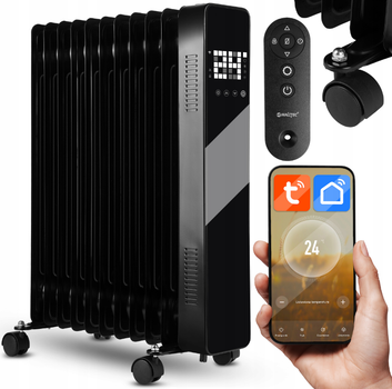 Масляный обогреватель 11 ребер MalTec 2500Вт