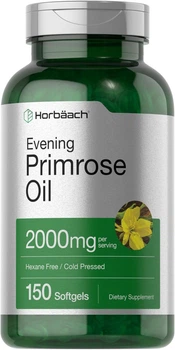 Добавка премиум-класса масло примулы вечерней Horbäach Evening Primrose Oil 150 капсул