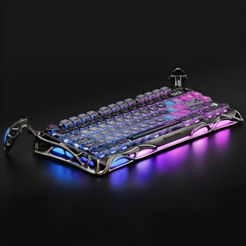 Клавиатура GRAVASTAR Mercury K1 Pro Special Edition с комбинированным подключением – Cyberpunk