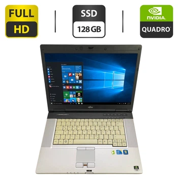 Ноутбук Fujitsu Celsius H700 / 15.6" (1920x1080) TN / Intel Core i7-620M (2 (4) ядра по 2.66 - 3.33 GHz) / 8 GB DDR3 / 128 GB SSD / nVidia Quadro FX 880M, 1 GB GDDR3, 128-bit / DVD-ROM б/у