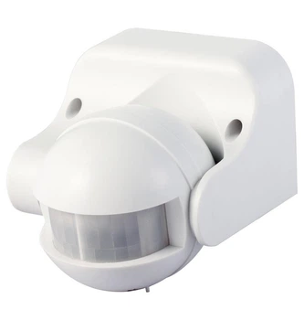 Датчик движения инфракрасный E.Next e.sensor.pir.09.white(белый), 180°, IP44 s061002