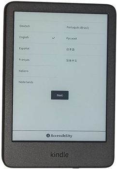 Електронна книга Amazon Kindle 11th Gen. 2022 16Gb Black (B09SWW583J) (G092AP05409403M2) - Уцінка