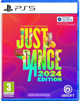 Игра PS5 Just Dance 2024 Edition Русские Субтитры, код активации (3307216270867)