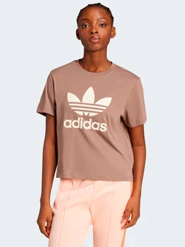 Футболка женская Adidas Originals Trfl Tee Boxy JD4582 XXS Trabrn (4067905752034)