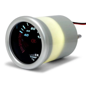 Покажчик температури води стрілочний Ket Gauge 7702-2 LED діодний d52мм прилад датчик автомобільний M20400
