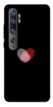 TPU чохол Demsky Fingerprint heart для Xiaomi Mi Note 10 / Note 10 Pro / Mi CC9 Pro