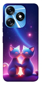 TPU чохол Demsky Космокоти для TECNO Spark 10 Pro