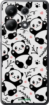 Чехол на Xiaomi Redmi Note 13 4G Панды "4318u-3654-70447"