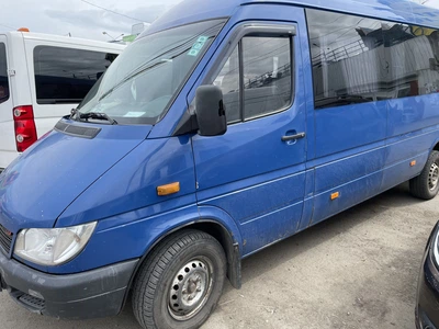 Дефлекторы окон (ветровики) Mercedes Sprinter 1996-2006 (на скотче) (HIC)