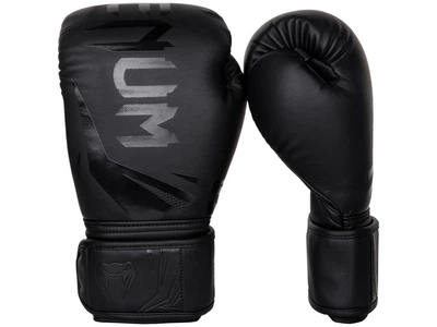 Тренувальні рукавички VENUM Challenger 3.0 Boxing Gloves 10 унцій чорний (4579)