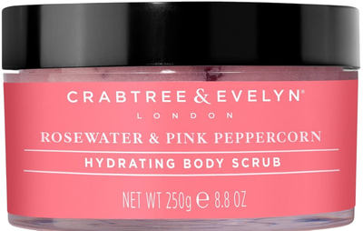 Пілінг для тіла Crabtree and Evelyn Rosewater and Pink Peppercorn зволожуючий 250 г (44936362672)