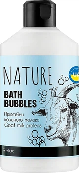 Пена для ванн "Протеины козьего молока" - Bioton Cosmetics Nature Goat Milk Proteins Bath Bubbles 900ml (1287285-148904)