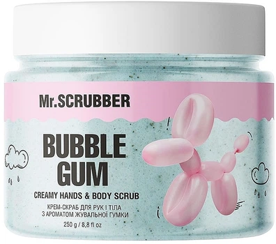 Крем-скраб для рук і тіла з ароматом жувальної гумки - Mr.Scrubber Bubble Gum 250g (1315454-31398135)