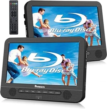 10,1-дюймовый автомобильный DVD-плеер с двумя экранами NAVISKAUTO