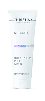Пілінг-маска для обличчя з AHA- та PHA-кислотами - Christina Nuance 10% AHA+PHA Peel Mask 75ml (75ml) (1240978-1210601341-2)