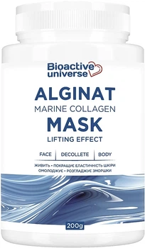 Альгинатная маска с морским коллагеном - Bioactive Universe Marine Collagen Alginat Mask 200g (200g) (1241142-441120225-2)