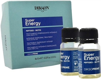 Энергетический лосьон для волос - Dikson Prime Super Energy Peptides-Biotin 8x10ml (8x10ml) (1229903-752068453-2)