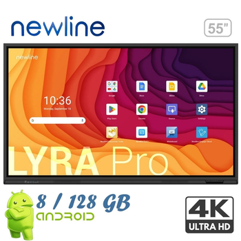 Інтерактивна панель NewLine TT-5523QA Lyra Pro 55'' дисплей Android 13 / 8/128Gb