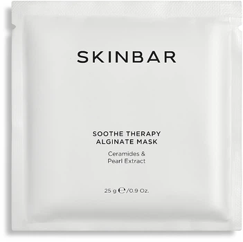 Альгинатная маска успокаивающая с керамидами и экстрактом жемчуга - SKINBAR Ceramides & Pearl Extract Alginate Mask 25g (1205791-1941373278-2)