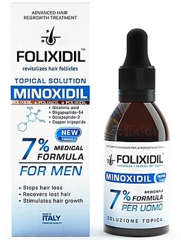 Лосьон против выпадения волос - Folixidil Enchanced Minoxodil 7% 60ml (996091-2070158621-2)