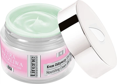 Поживний крем для обличчя - Lirene Sensitive Skin Nourishing Cream SPF 50 50ml (1414115-28117038)