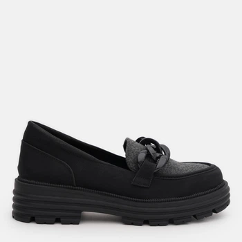 Жіночі лофери Safety Jogger Soft Touch Foam 596922-148 37 24.4 см Чорний/Сірий (5401124527360)