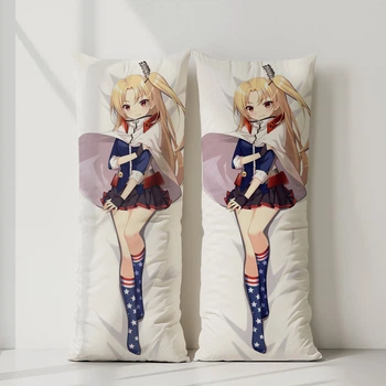 USS Кливленд Azur Lane подушка дакимакура 120*40 см
