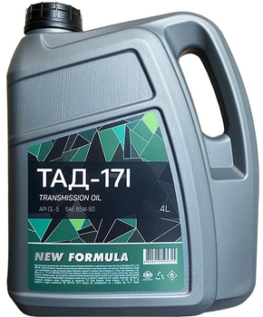 Трансмиссионное масло NEW FORMULA ТАД-17І 3.6 л (NF196268)