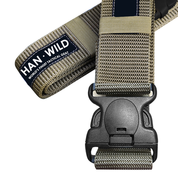 Ремень мужской тактический Han-Wild 5263 Khaki 120 см нейлоновый