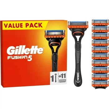 Бритва Gillette Fusion5 с 11 сменными картриджами (7702018425761)