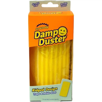 Губка для уборки Scrub Daddy Damp Duster Для пыли Желтая (5060481022774)