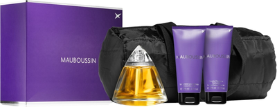 Zestaw damski Mauboussin Mauboussin Woda perfumowana 100 ml + Żel pod prysznic 100 ml + Balsam do ciała 100 ml + Torba (3760048797061)