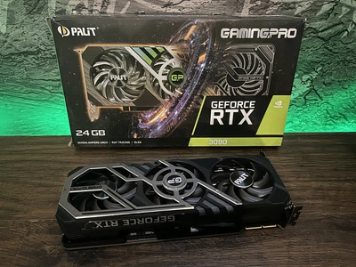 Видеокарта RTX 3090 24GB Palit GamingPro OC (NED3090019SB-132BA) Б