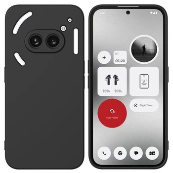 Чехол Fiji Full Soft Premium для Nothing Phone (2a) / (2a) Plus противоударный бампер с микрофиброй Black