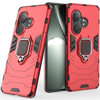 Чохол Fiji Ring для Realme GT 6/GT 6T 5G (RMX3851/RMX3853) броньований з кільцем підставкою червоний