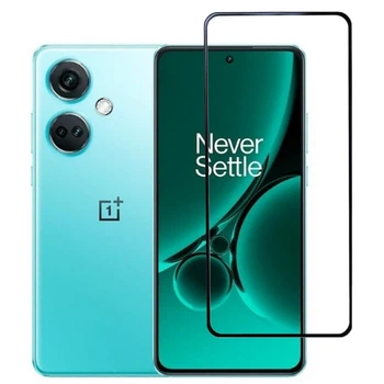 Защитное стекло LUX для OnePlus Nord CE 3 полная проклейка черный