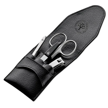 Набір манікюрний Boker Basic L 4 в 1|чохол|Black (04BO506)