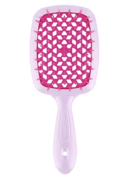 Щітка для волосся Janeke Superbrush Small Лавандова з фуксією